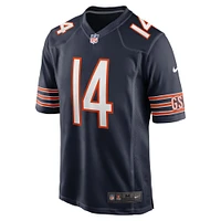 Men's Nike Gerald Everett  Navy Chicago Bears Game Jersey