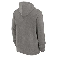 Men's Nike Heather Charcoal Chicago Bears Historic Lifestyle Full-Zip Hoodie