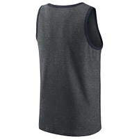 Men's Nike Heathered Charcoal Chicago Bears Tri-Blend Tank Top