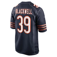 Men's Nike Josh Blackwell Navy Chicago Bears Game Player Jersey