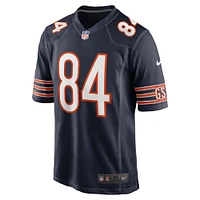 Men's Nike Marcedes Lewis  Navy Chicago Bears Game Jersey