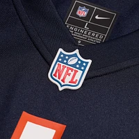 Men's Nike Number 1 Dad Navy Chicago Bears Game Jersey