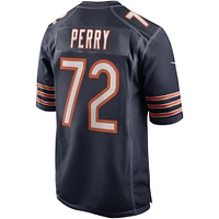 Maillot de joueur retraité Nike William Perry pour hommes, bleu marine, Chicago Bears Game