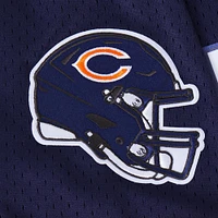 Men's Pro Standard Caleb Williams Navy Chicago Bears Mesh Button-Up Baseball Jersey
