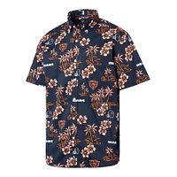 Men's Reyn Spooner Navy Chicago Bears Kekai Button-Up Shirt