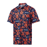 Men's Reyn Spooner Navy Chicago Bears Pua Performance Polo