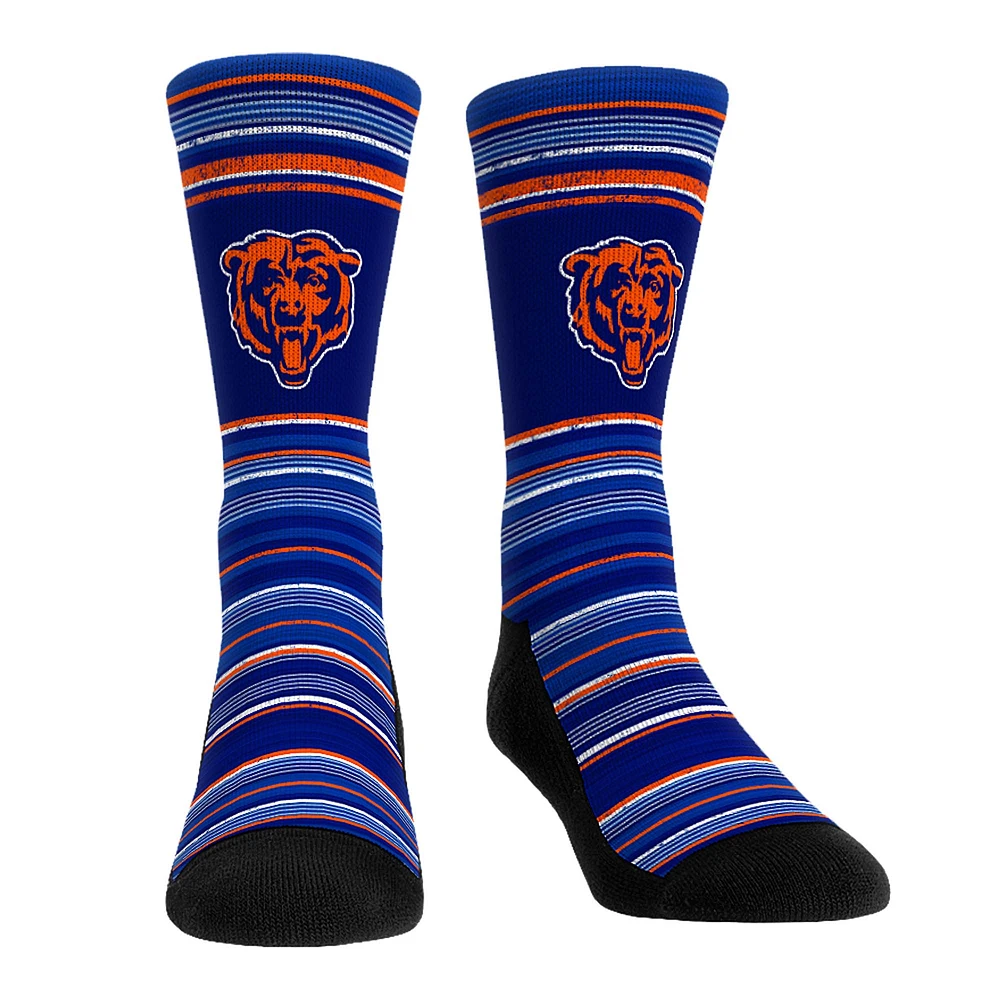 Men's Rock Em Socks Chicago Bears Primary Crew & Boxer Briefs Combo Pack