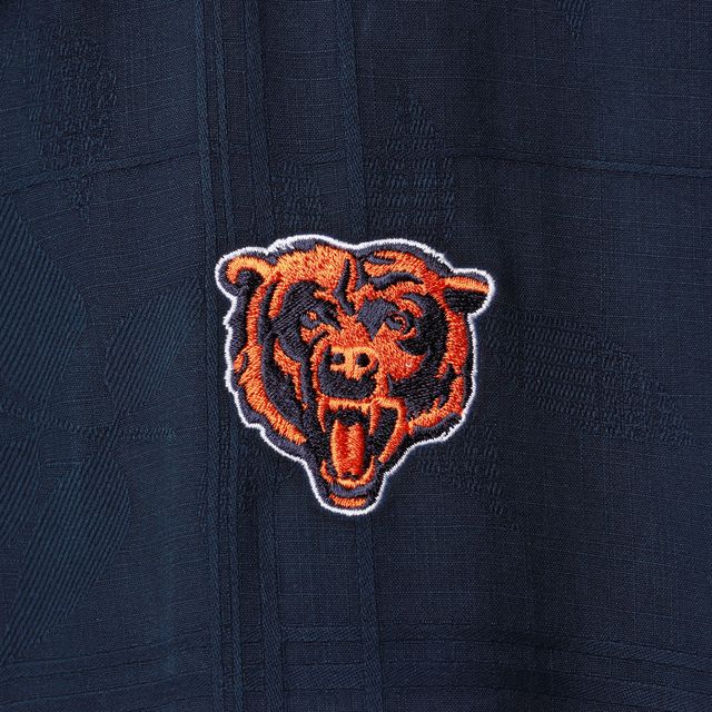 Chemise boutonnée Tommy Bahama Navy Chicago Bears Azule Oasis pour hommes