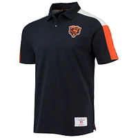 Men's Tommy Hilfiger Navy/Orange Chicago Bears Logan Polo
