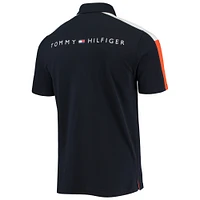 Men's Tommy Hilfiger Navy/Orange Chicago Bears Logan Polo