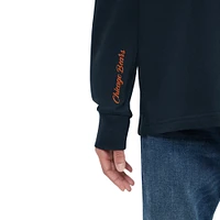 Men's Tommy Hilfiger Navy Chicago Bears Morgan Long Sleeve Hoodie T-Shirt