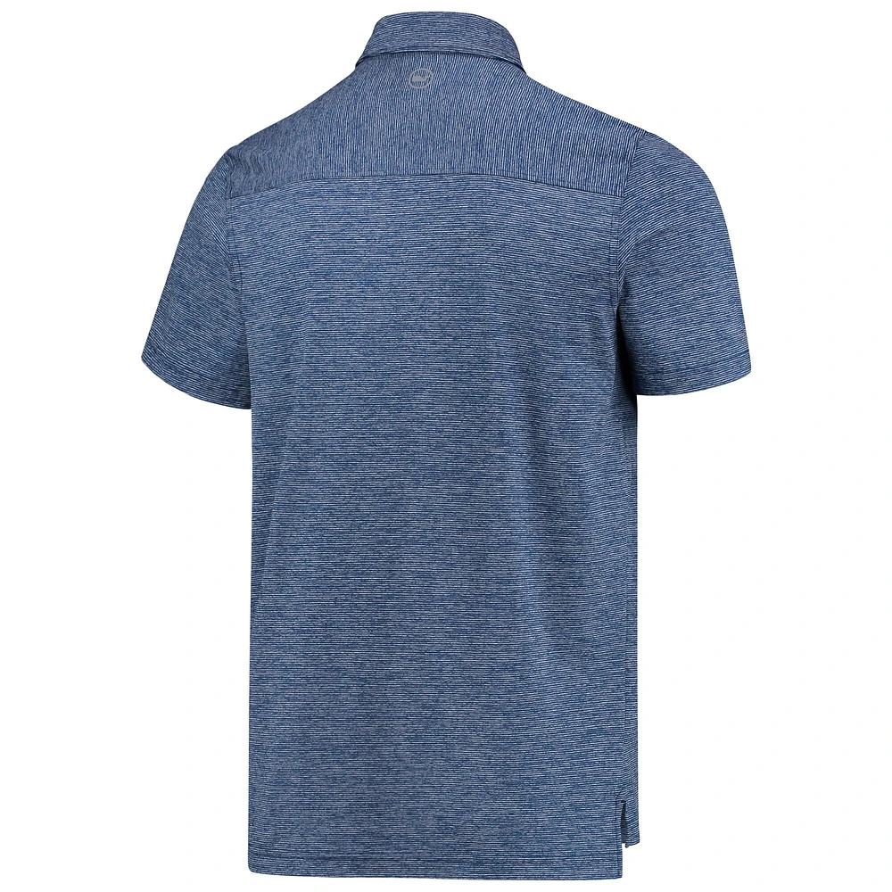 Men's Vineyard Vines Navy Chicago Bears Destin Stripe Sankaty Polo