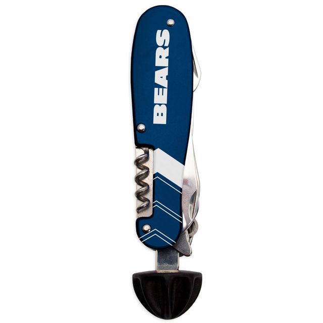The Sports Vault Chicago Bears - Outil multifonction pour barman 8 pièces