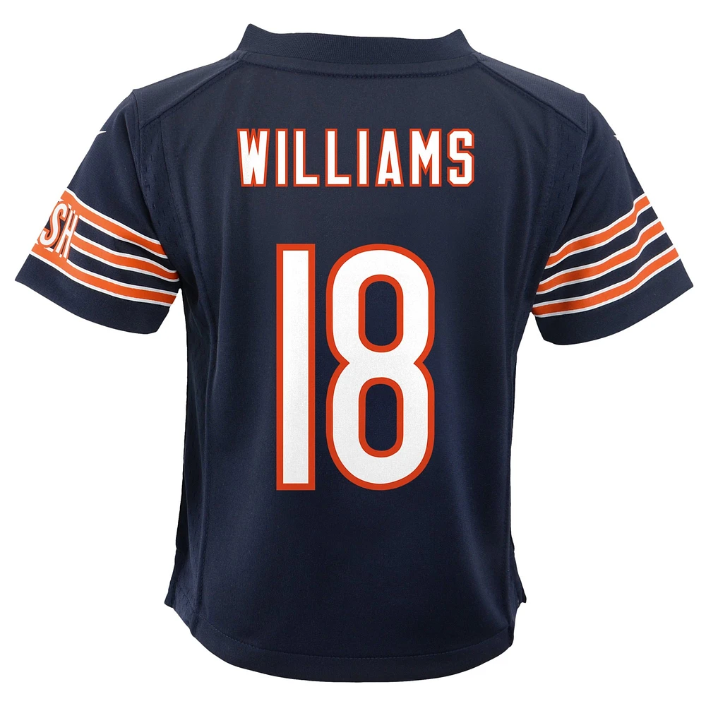 Toddler Nike Caleb Williams Navy Chicago Bears Game Jersey