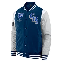 Unisex Fanatics  Navy Chicago Bears Elements Elite Full-Snap Jacket