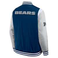Unisex Fanatics  Navy Chicago Bears Elements Elite Full-Snap Jacket