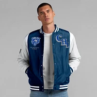 Unisex Fanatics  Navy Chicago Bears Elements Elite Full-Snap Jacket