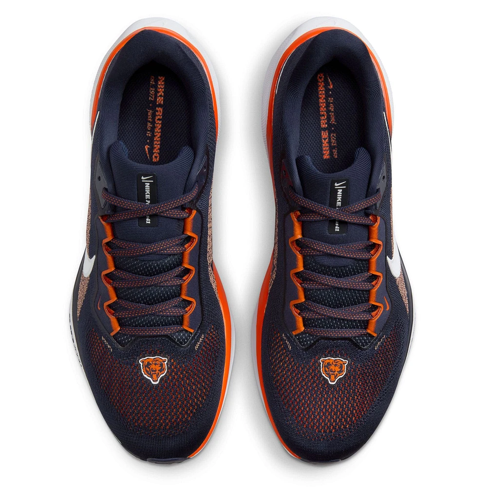 Unisex Nike Navy Chicago Bears Zoom Pegasus 41 Running Shoes