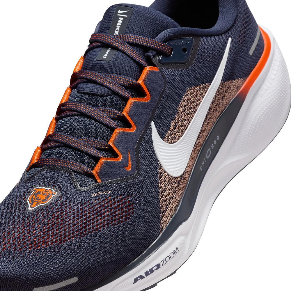Unisex Nike Navy Chicago Bears Zoom Pegasus 41 Running Shoes