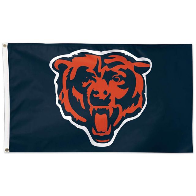 WinCraft Chicago Bears 3' x 5' Logo alternatif Deluxe - Drapeau simple face