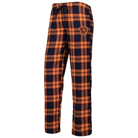 Women's Concepts Sport Navy/Orange Chicago Bears Badge T-Shirt & Pants Sleep Set
