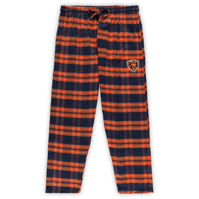Concepts Sport T-shirt et pantalon avec écusson Chicago Bears bleu marine/orange pour femme