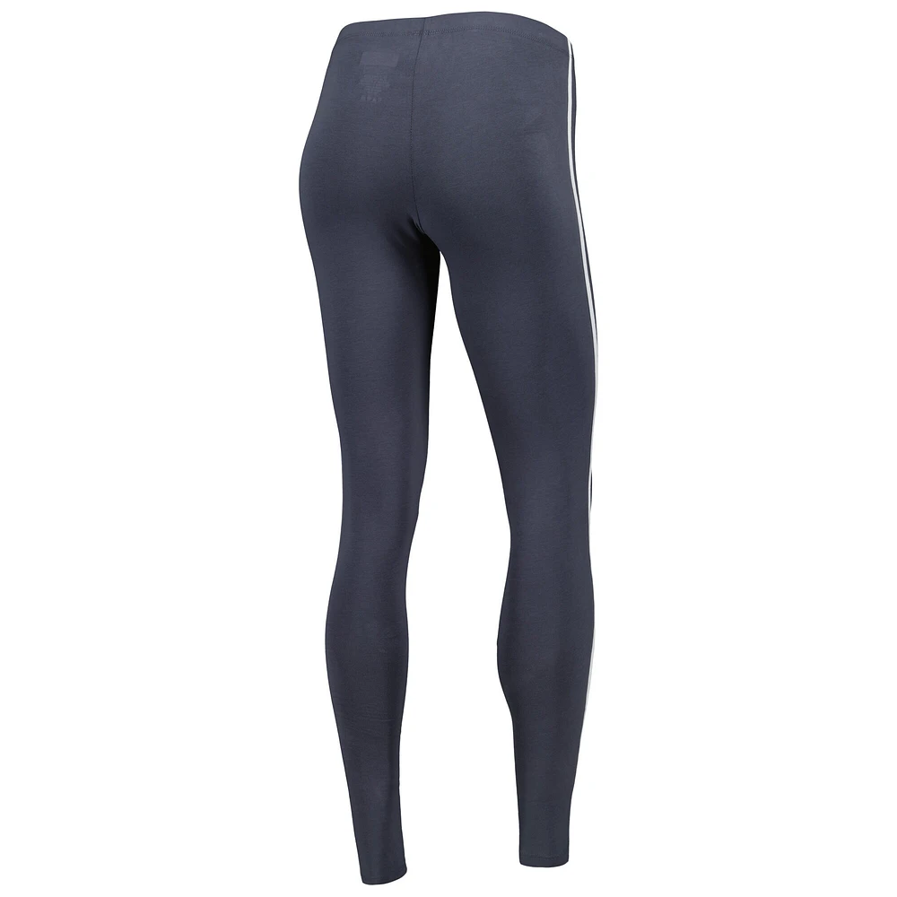 Women's Concepts Sport White/Charcoal Chicago Bears Sonata T-Shirt & Leggings Sleep Set