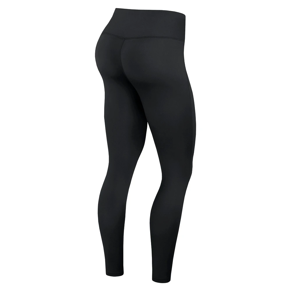 Women's Fanatics Black Chicago Bears Wordmark Stacked Leggings