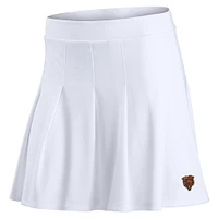 Women's Fanatics White Chicago Bears Primary Logo Tennis Skort