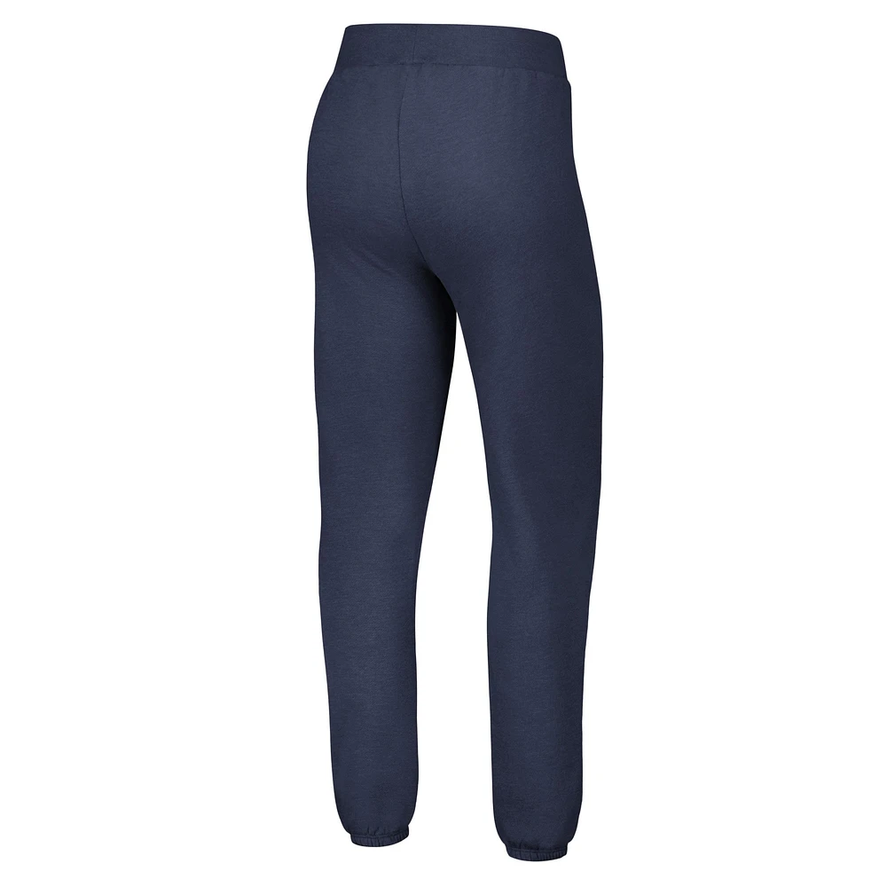 Women's G-III 4Her by Carl Banks Navy Chicago Bears Scrimmage Fleece Pants