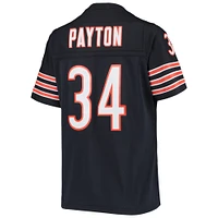Maillot pour femme Mitchell & Ness Walter Payton bleu marine Chicago Bears 1985 Legacy Replica