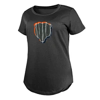 Women's New Era  Charcoal Chicago Bears 2024 NFL Draft T-Shirt