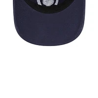 Casquette réglable bleu marine Chicago Bears Leaves 9TWENTY pour femmes