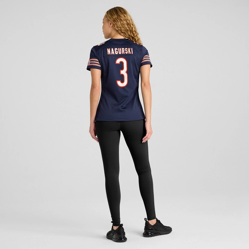 Maillot de joueur retraité Nike Bronko Nagurski pour femme, bleu marine, Chicago Bears Game