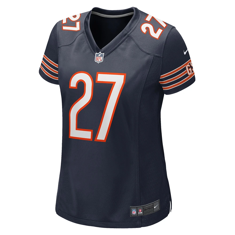 Maillot Nike Greg Stroman pour femme, bleu marine, Chicago Bears Team Game