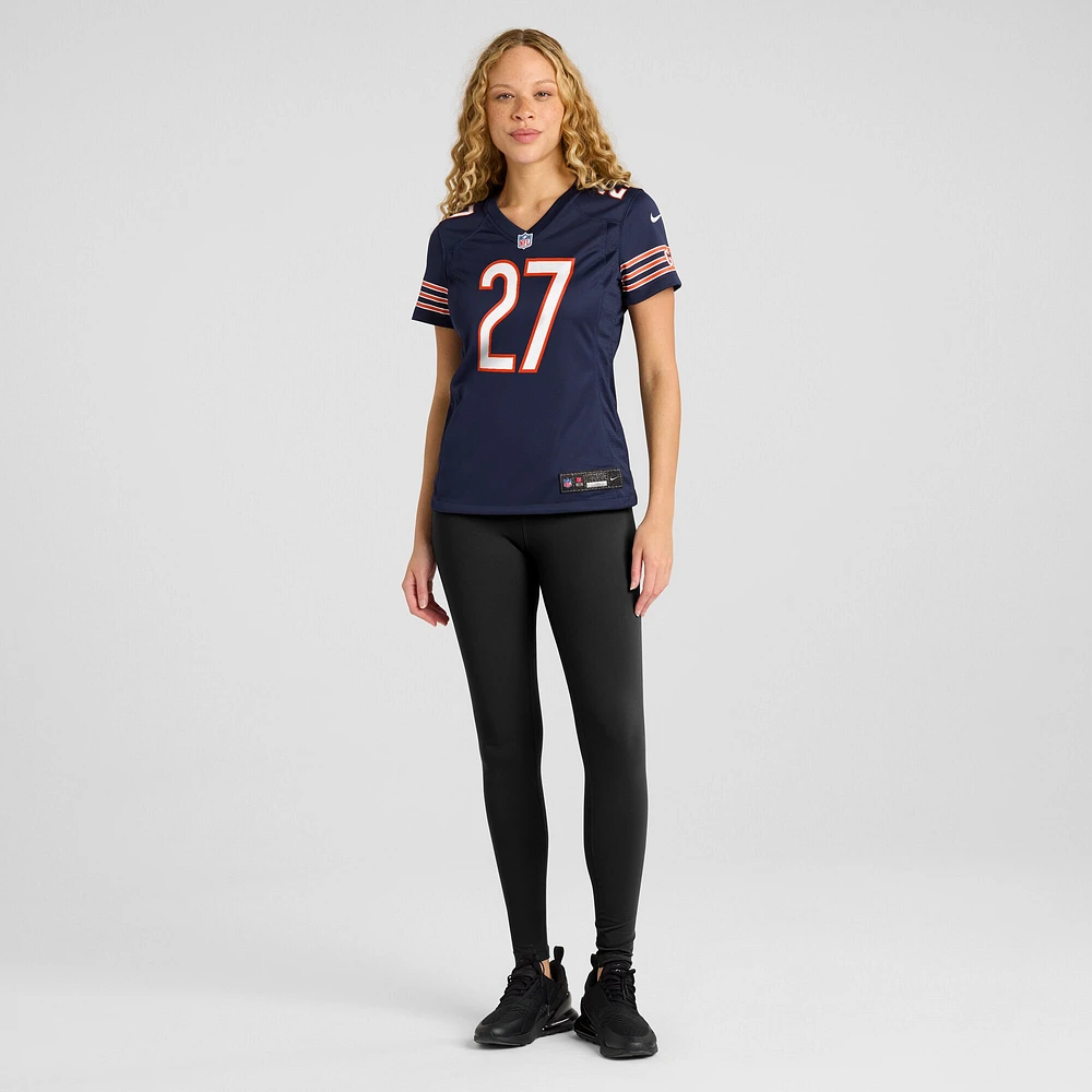 Maillot Nike Greg Stroman pour femme, bleu marine, Chicago Bears Team Game