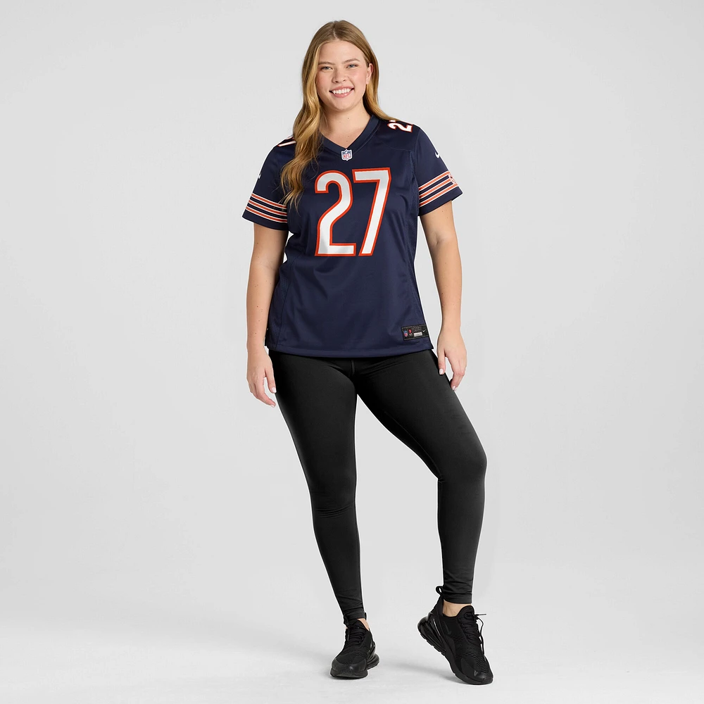Maillot Nike Greg Stroman pour femme, bleu marine, Chicago Bears Team Game