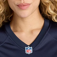 Maillot Nike Greg Stroman pour femme, bleu marine, Chicago Bears Team Game