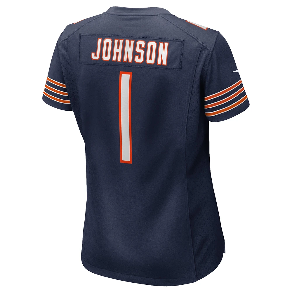Women's Nike Jaylon Johnson  Navy Chicago Bears Game Jersey