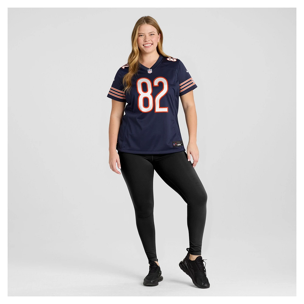 Women's Nike John Jackson  Navy Chicago Bears Game Jersey