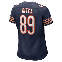 Women's Nike Mike Ditka Navy Chicago Bears Game Retired Player Jersey