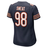 Women's Nike Montez Sweat  Navy Chicago Bears Game Jersey