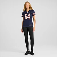 Women's Nike Nate Davis  Navy Chicago Bears Game Jersey