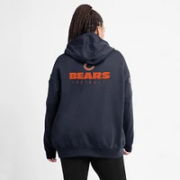 Women's Nike Navy Chicago Bears 2023 Sideline Club Fleece Pullover Hoodie
