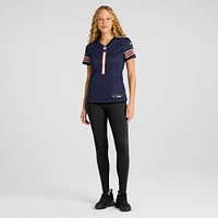 Women's Nike Number 1 Mom Navy Chicago Bears Game Jersey