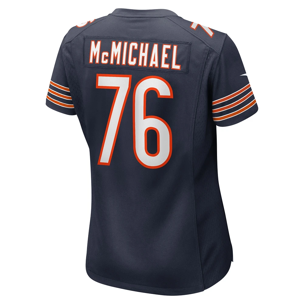 Women's Nike Steve McMichael  Navy Chicago Bears Retired Player Game Jersey