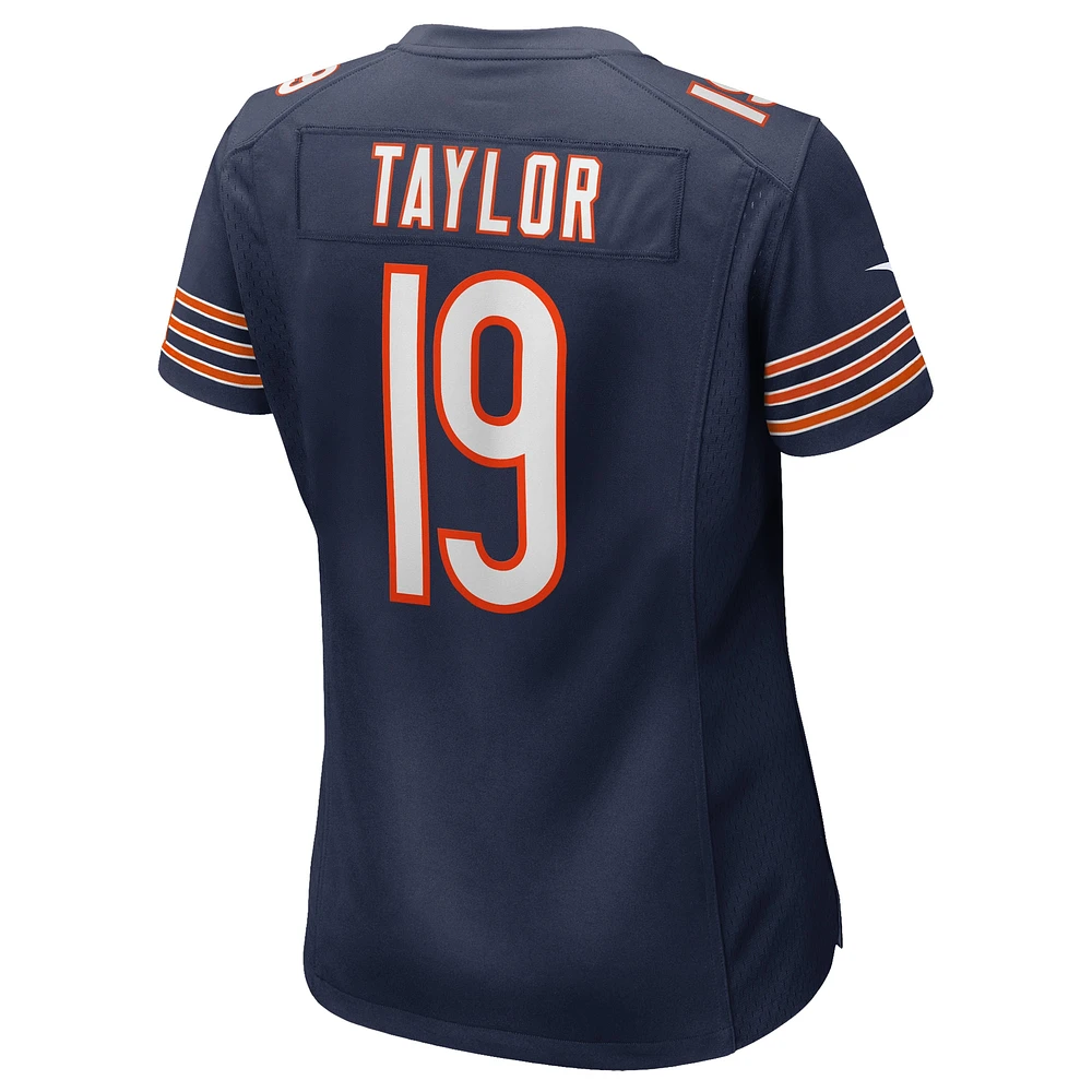 Women's Nike Tory Taylor  Navy Chicago Bears Game Jersey