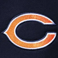 Women's Vineyard Vines Navy Chicago Bears Shep Shirt Quarter-Zip Sweatshirt