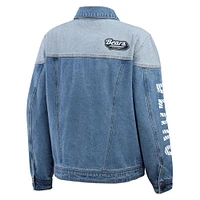 Women's WEAR by Erin Andrews  Chicago Bears Full-Button Denim Jacket