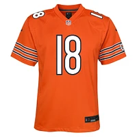 Youth Nike Caleb Williams Orange Chicago Bears Game Jersey
